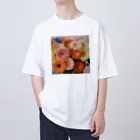 decnaの色鮮やかなガーベラのアイテム Oversized T-Shirt