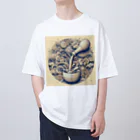 ろっくおんの徳利とお猪口 Oversized T-Shirt