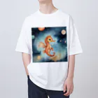 宇宙屋さんの宇宙オトシゴ オーバーサイズTシャツ