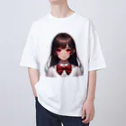 AIchan（AIイラスト）の愛081 オーバーサイズTシャツ