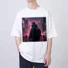 d-design-labのサイバーパンクシティ2 Oversized T-Shirt