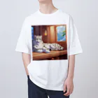 sauna_animalのsauna animal ㉔ オーバーサイズTシャツ