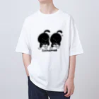 nekomataのIcchomaeオーバーサイズTシャツ Oversized T-Shirt