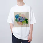 日々の折々の霞-紫陽花 Oversized T-Shirt