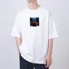 AQUAMETAVERSEの大太鼓の演奏　なでしこ1478 Oversized T-Shirt