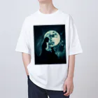 Chi3の月夜の対話 Oversized T-Shirt