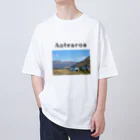 絶景の宝石箱のAotearoa　〜自然の宝石箱:ニュージランドより〜 オーバーサイズTシャツ