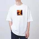 mazislowlifeの夕日の眺め Oversized T-Shirt