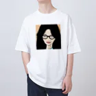 みつまめこshopのメガネ美人 Oversized T-Shirt