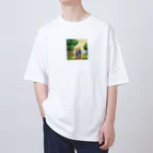 kichamanの散歩デート Oversized T-Shirt