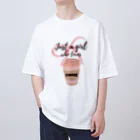 Mellow-Skyのただのコーヒー好きな女の子 Oversized T-Shirt