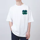 IntoDiamondの海　花４ オーバーサイズTシャツ