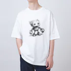 Sachi0625のレトロ戦闘ロボットＣ Oversized T-Shirt