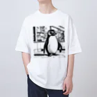 シロクロロ○●のNo.5 ペン太 Oversized T-Shirt