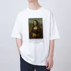 Ｘ-ＣＡＮＶＡＳのモナ・リザ Oversized T-Shirt