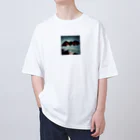 namuhatimanの空を飛ぶコウモリ Oversized T-Shirt