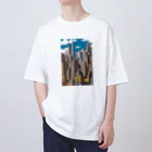 Chop Storeの都会の街並み Oversized T-Shirt