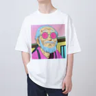 みんとの陽気なサングラスおじさん Oversized T-Shirt