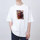 AQUAMETAVERSEの知恵を授けるふくろう　なでしこ1478 Oversized T-Shirt