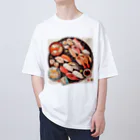 AQUAMETAVERSEの寿司 Marsa 106 Oversized T-Shirt