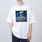 メアリーの宇宙の奥深くで見つかった オーバーサイズTシャツ