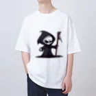 ニャン丸の死神ホルスクン Oversized T-Shirt