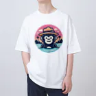 Omiya_ JAP_038のRCW_Gorilla_California オーバーサイズTシャツ