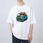 Kstyle44のデフォ猫グッズ オーバーサイズTシャツ