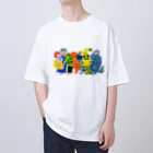 Hadakapants（はだかぱんつ）のファミリー オーバーサイズTシャツ