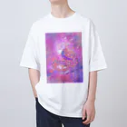 𝙥𝙤𝙬𝙖𝙧𝙮の魔法のピンクドラゴン🐉🩷✨ オーバーサイズTシャツ