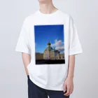 Itto_kawaiibabyの美しい西洋建物 オーバーサイズTシャツ