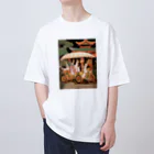 AQUAMETAVERSEの遊覧を楽しむ　クニちゃん　2496 オーバーサイズTシャツ