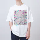 納豆ごはんの電流 Oversized T-Shirt