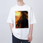 AQUAMETAVERSEの黄昏の戦士 Marsa 106 Oversized T-Shirt