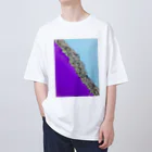 BEYOND_BEYONDの紫浄土 Oversized T-Shirt