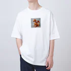 cotaro_worksの輝くドラゴン　折り紙09 オーバーサイズTシャツ