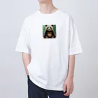 rakutenitibaの笑顔がかわいいパンダ Oversized T-Shirt