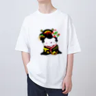 しぜんとあそんでるのの憧れの舞妓さんに変身 Oversized T-Shirt