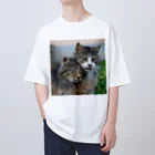 ニゴ猫　shopの愛だろう愛 オーバーサイズTシャツ