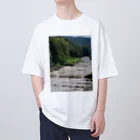 TACOIKAのHakone　RainyDay オーバーサイズTシャツ