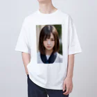 アニメイトのAI美女collection Oversized T-Shirt