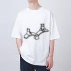 eugorameniwaの猫のシーソー Oversized T-Shirt