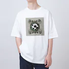 kenntarouのオリジナルサッカーロゴ オーバーサイズTシャツ