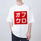 牛川 暗のグッズショップのオフクロ Oversized T-Shirt