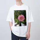 AQUAMETAVERSEの花ブローチ アメジスト2846 Oversized T-Shirt