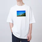 まほろばのハワイの風景 オーバーサイズTシャツ