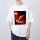 LUF_jpsのRed Planet: Mars オーバーサイズTシャツ