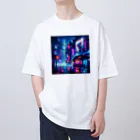 asayoshi_dxのストリートアート Oversized T-Shirt