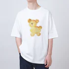 はしゃいでろクアッカワラビーのヤギさんのクッキー(いぬ) Oversized T-Shirt