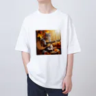 ふぇにゃんくすのギーニャン Oversized T-Shirt